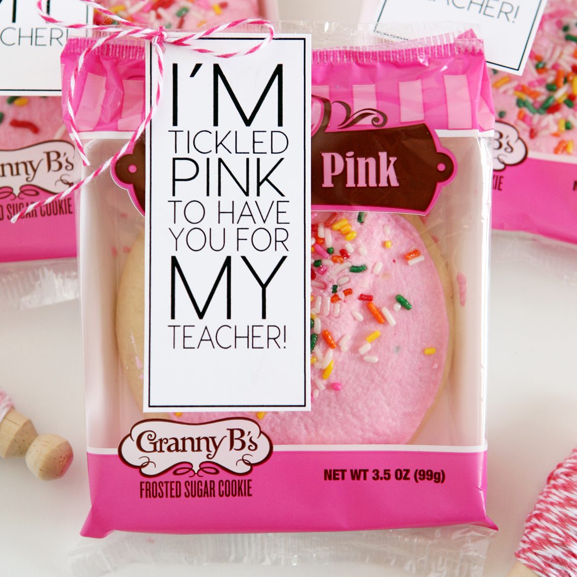 I'm Tickled Pink To Have You For My Teacher - Eighteen25