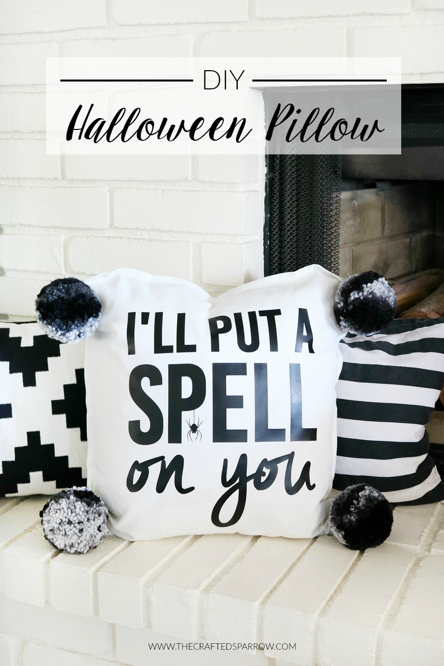 DIY Halloween Pillow