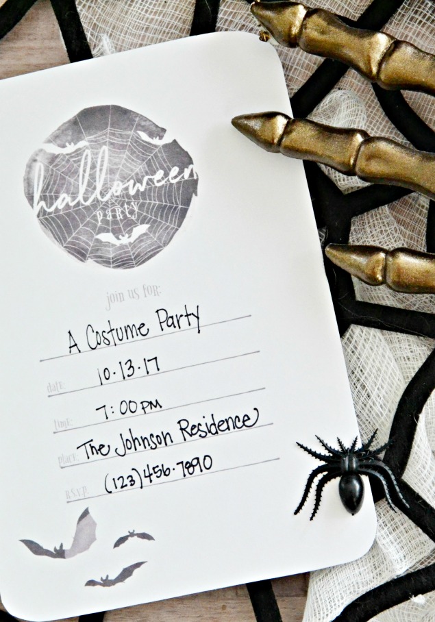 Free Printable Halloween Party Invitations