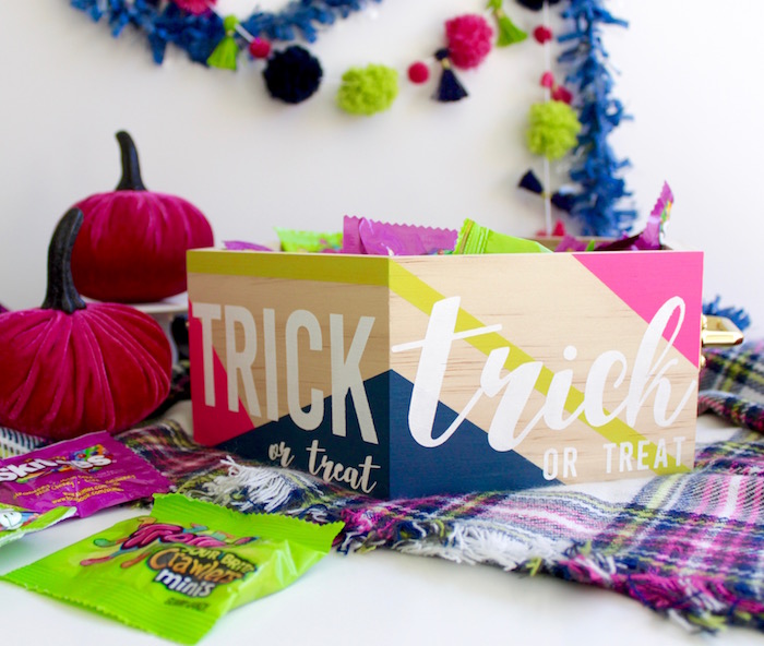 Modern Halloween Candy Bowl-Halloween DIY Candy Bowl