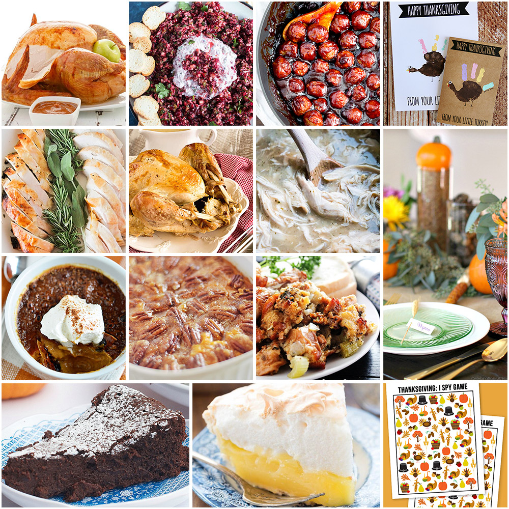 The Perfect Thanksgiving Menu Plan - Eighteen25