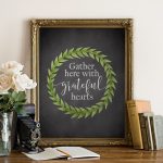 Gather Here With Grateful Hearts Print