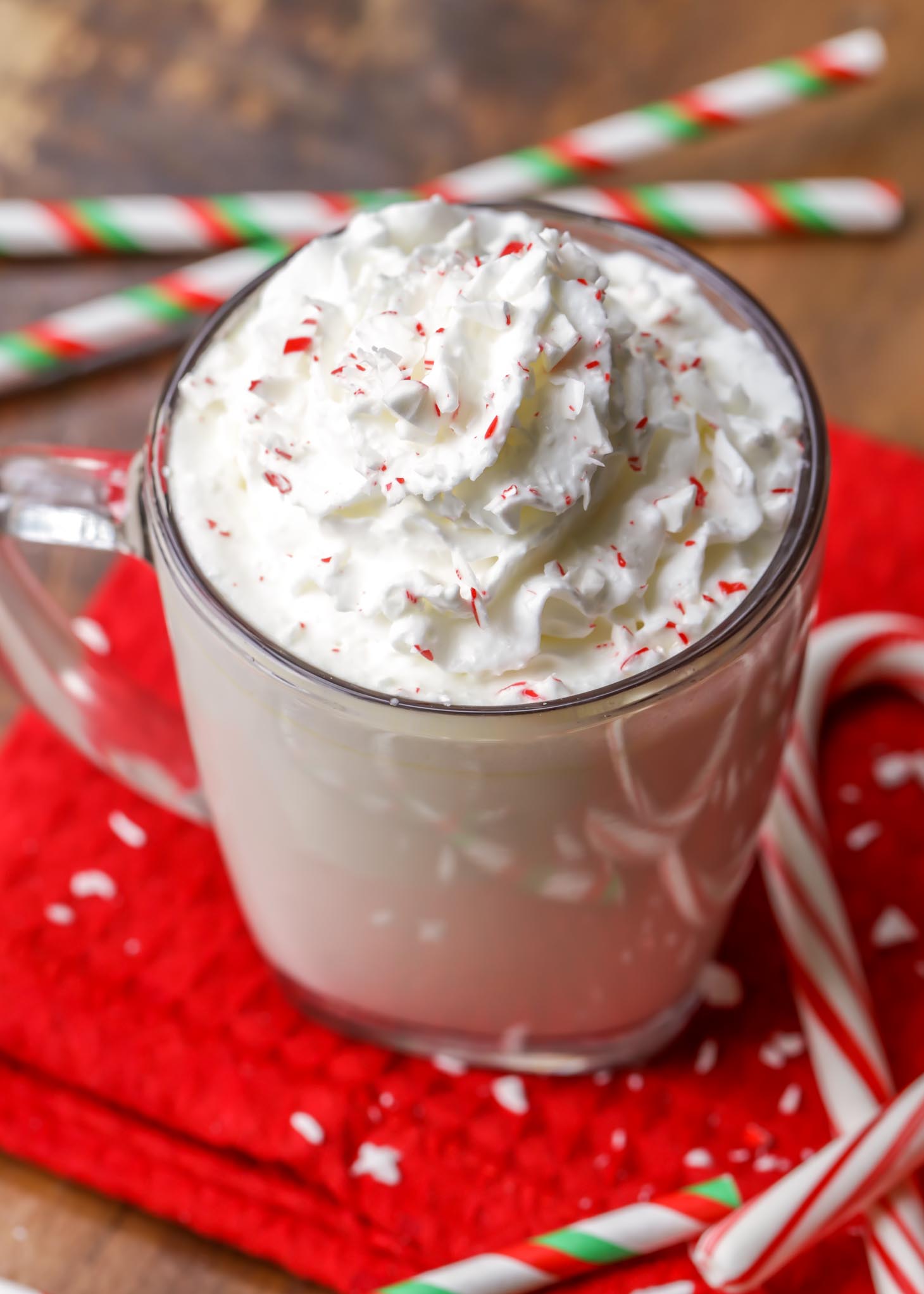 Our Friday Five-Lil Luna White Chocolate Peppermint Hot Chocolate