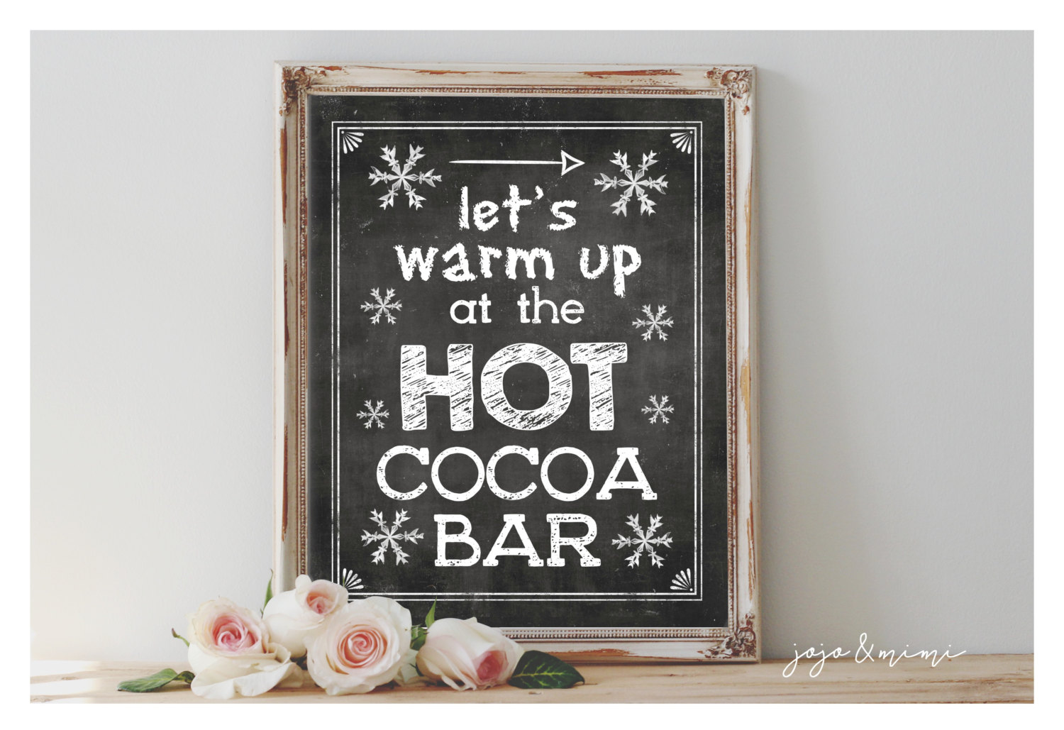 Hot Cocoa Bar Print