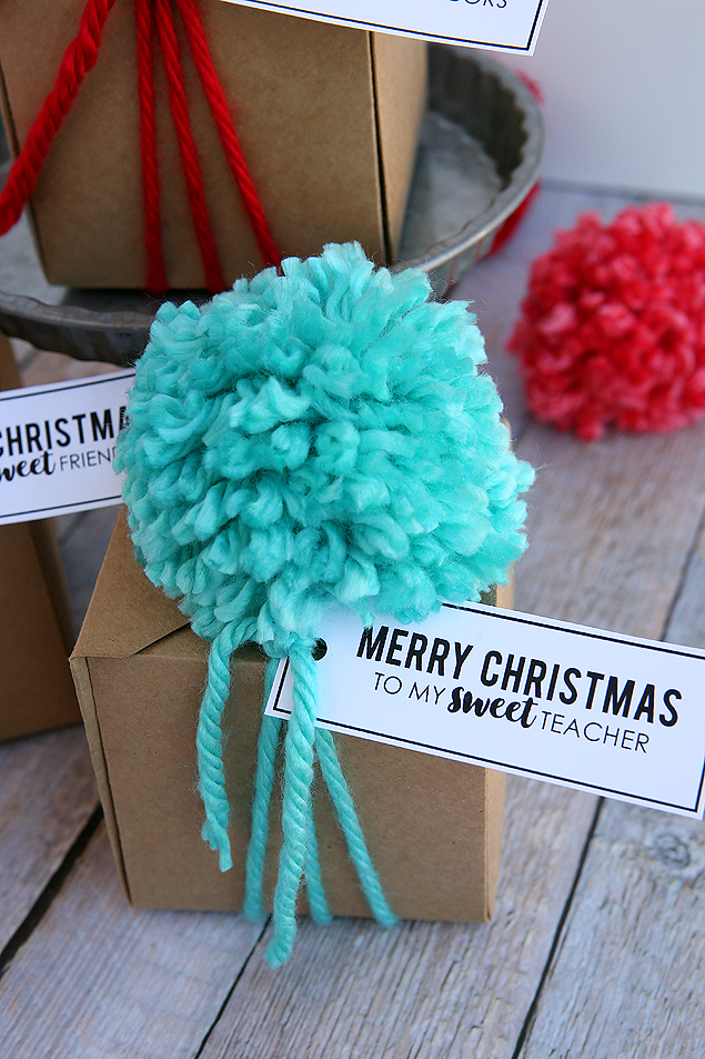 Christmas Treat Gift Boxes - DIY Christmas Gift