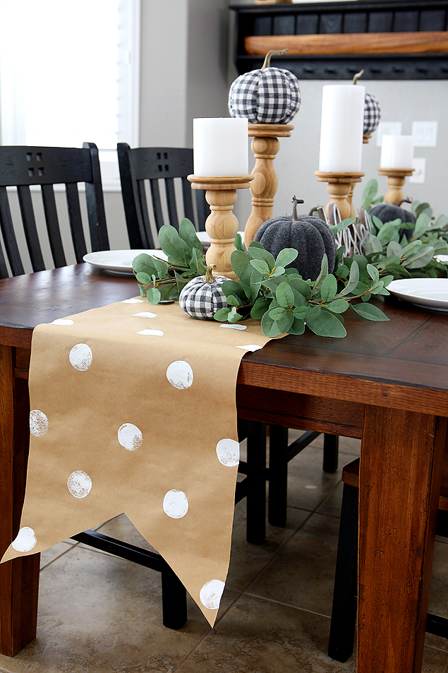 Kraft Paper Table Runner - Eighteen25