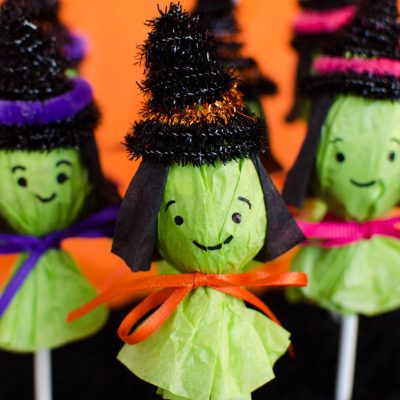 Adorable Lollipop Witches