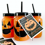 Jack-O-Lantern Halloween Printable Gift Tag