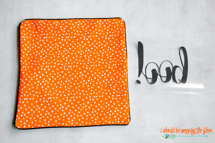How to make Envelope Style Halloween Pillows