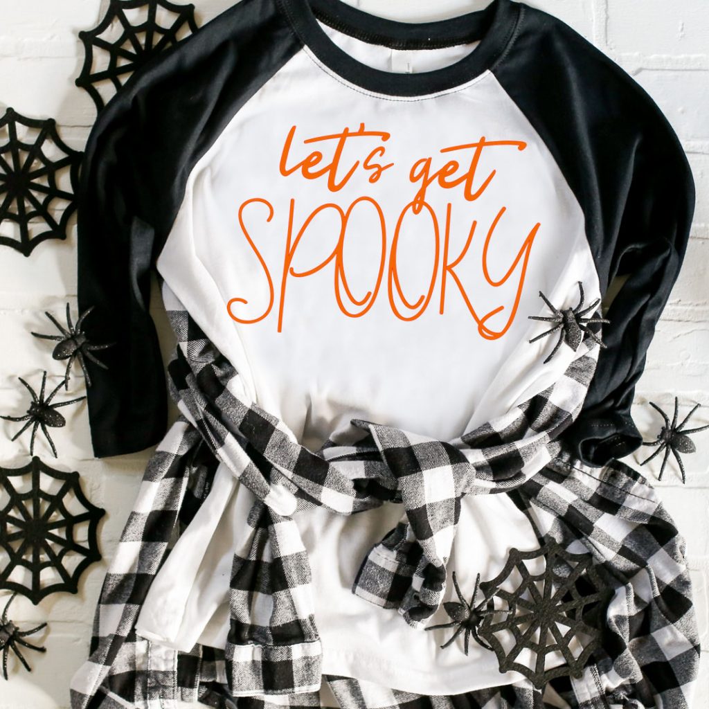 Download Diy Halloween Tee Svg Cut File Lets Get Spooky Spiders 1024x1024 Eighteen25