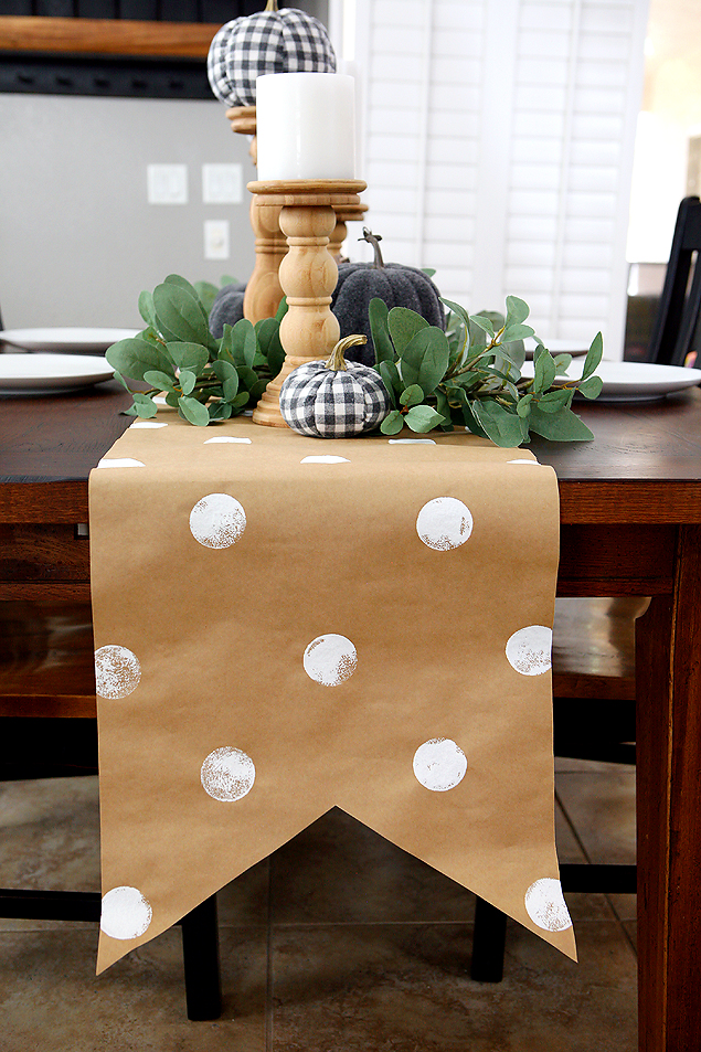 kraft paper tablecloth