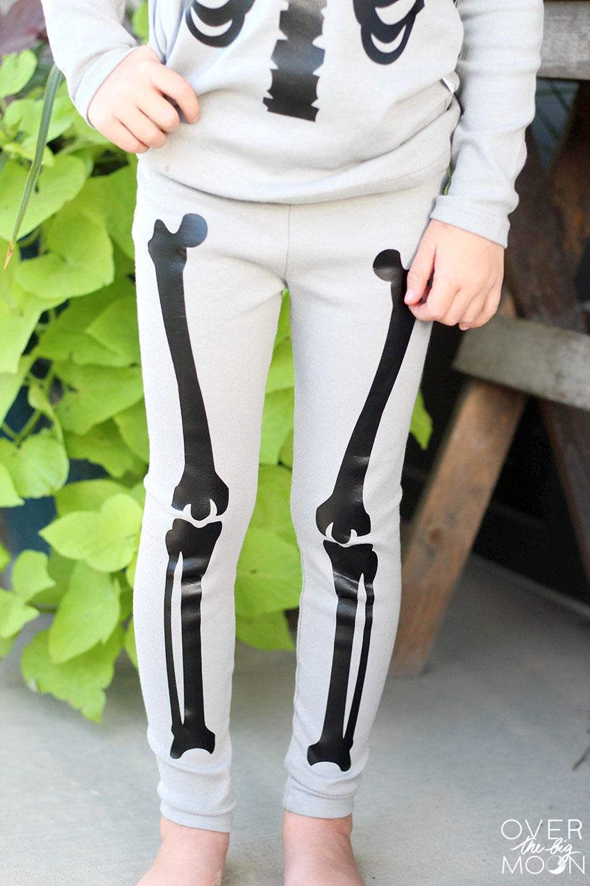 Little Man Happy Skeleton Leggings for kids on DLK – Design Life Kids