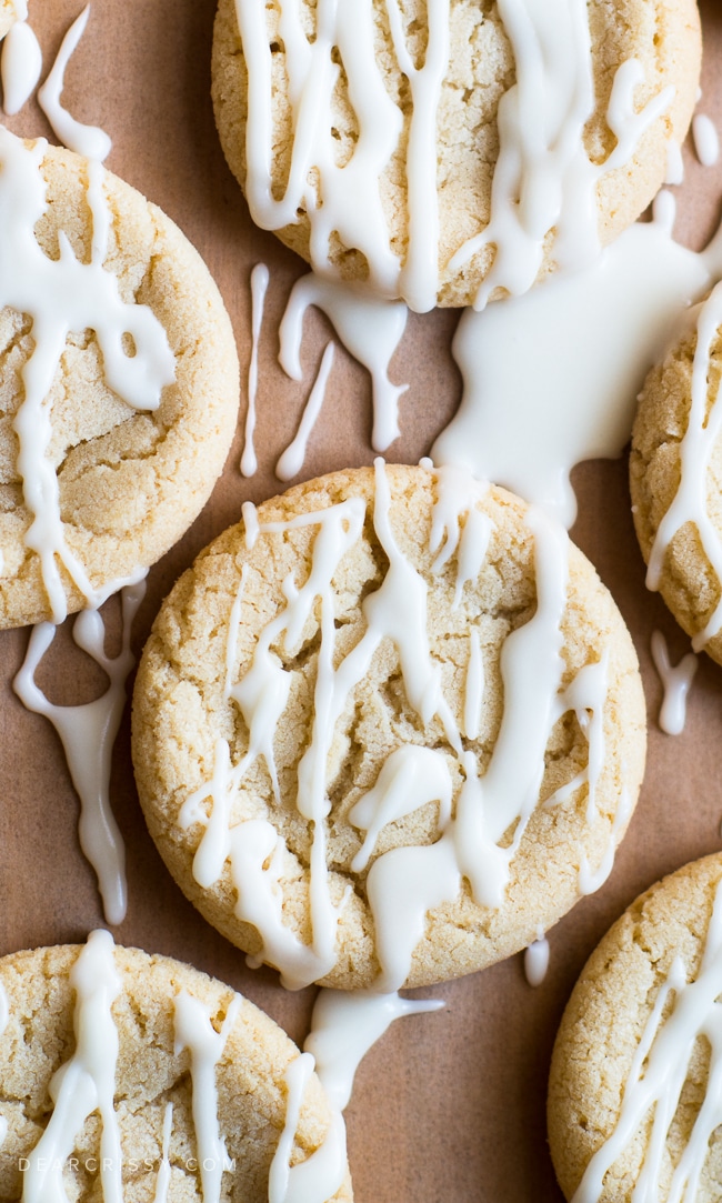 Soft Maple Sugar Cookies | Dear Crissy