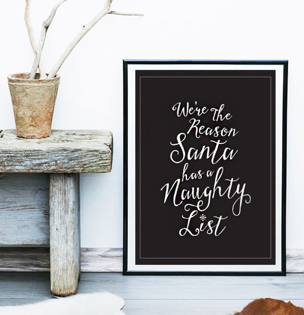 25+ Free Christmas Printables for your Home - We're The Reason | FedEx Office