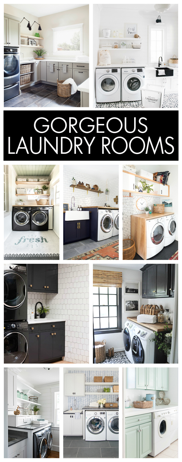 15+ Amazing Laundry Rooms to get great inspiration from!