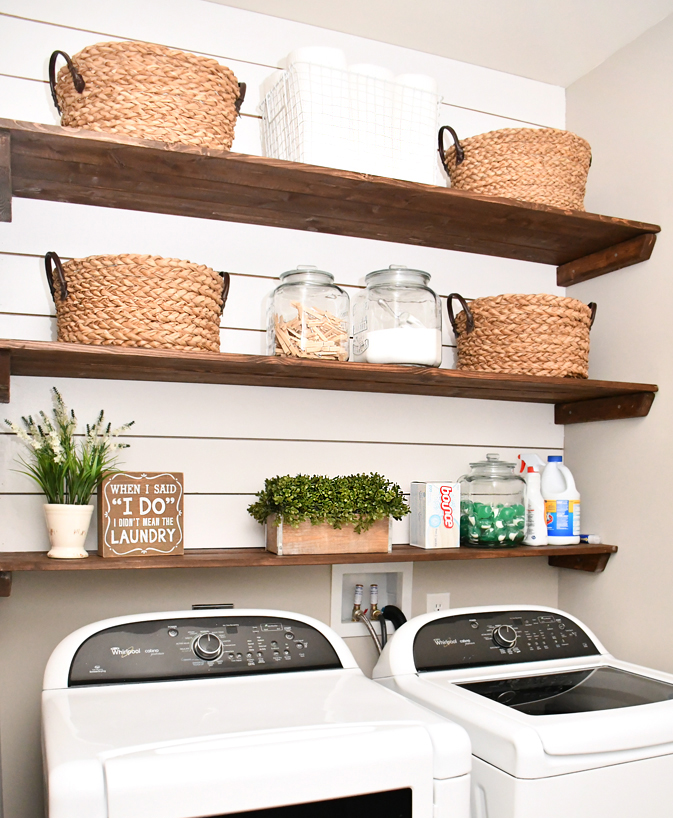 15 Laundry Room Shelving Ideas—House Beautiful