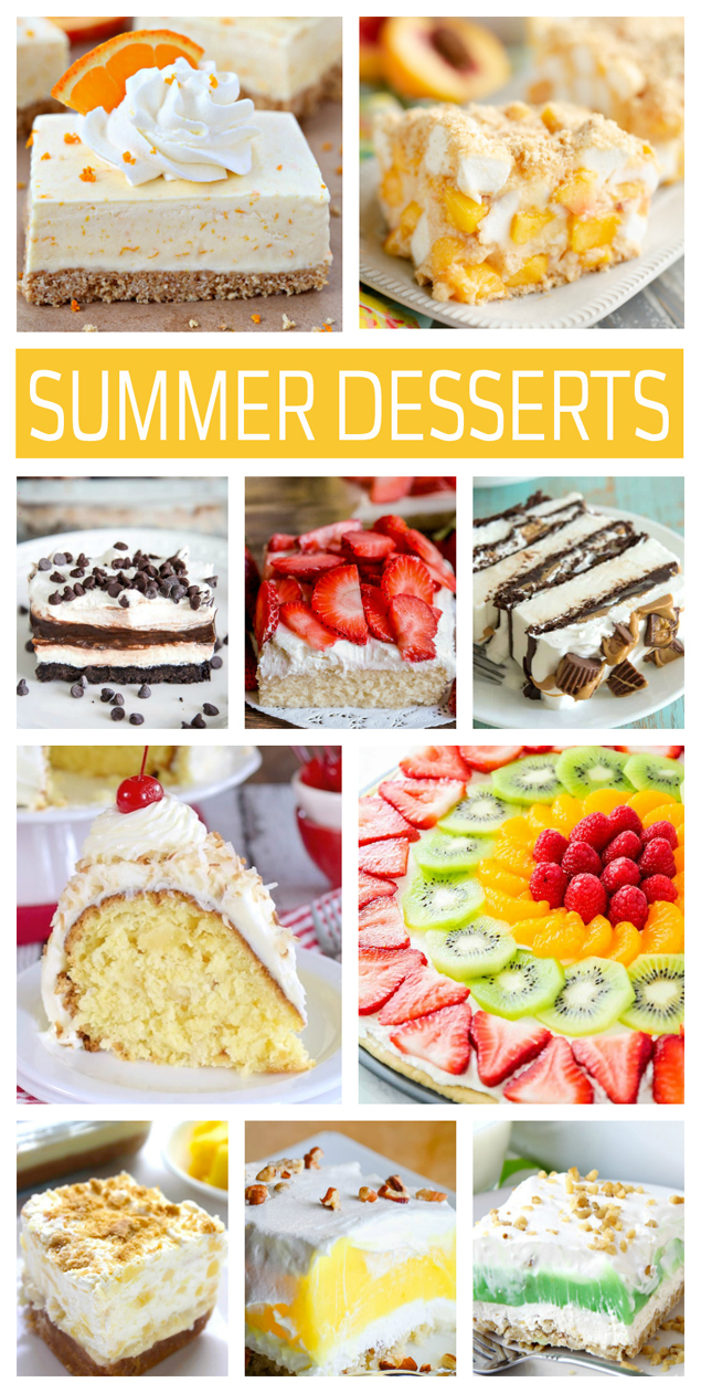 Easy Summer Desserts You Have To Make! 