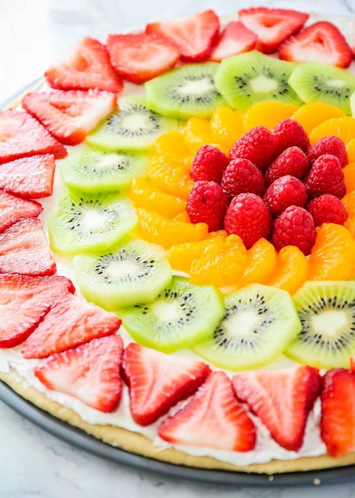 Fruit Dessert Pizza | Yummy Summer Desserts