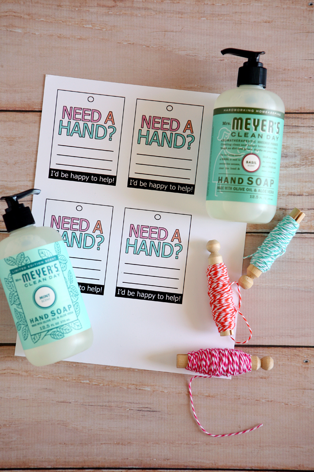 Need A Hand? Teacher Gift Supplies