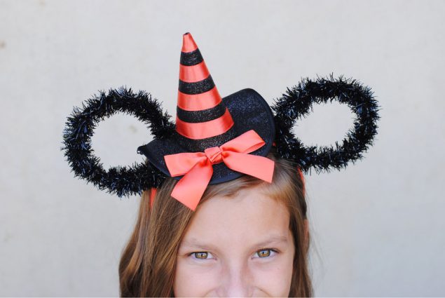 Halloween Minnie Ears DIY
