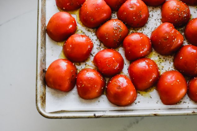 Roasting Tomatoes