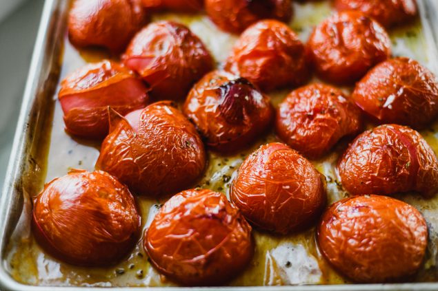 Roasting Tomatoes