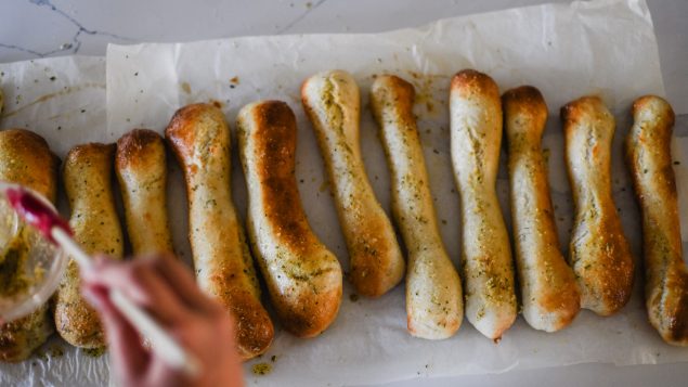 Baked Bone Breadsticks