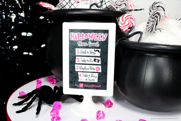 Free Printables for a Halloween Photo Booth