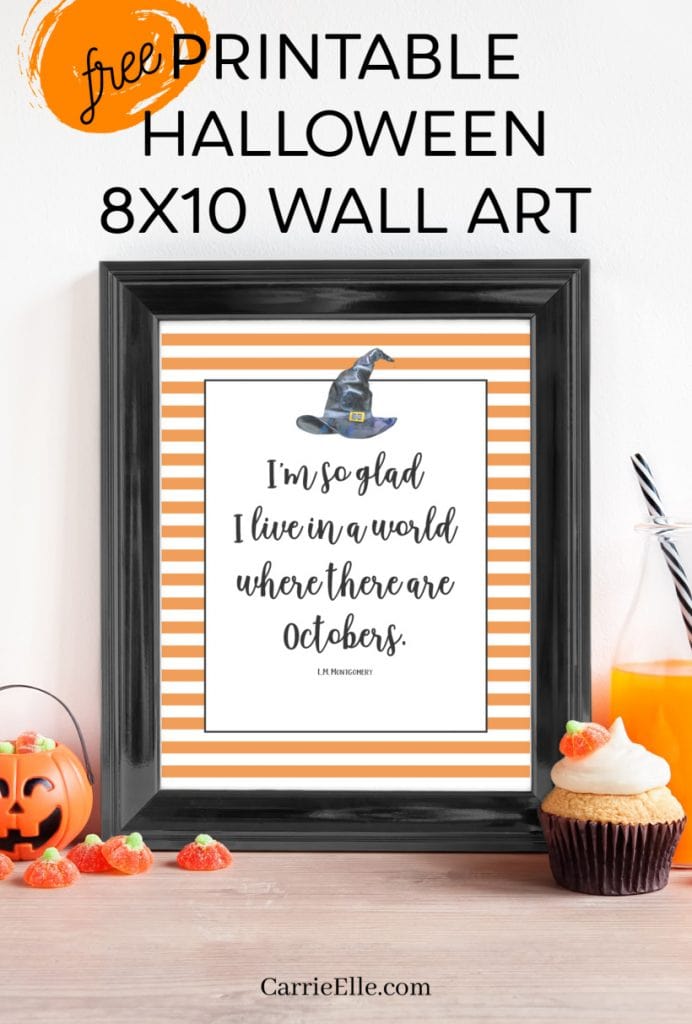 Free Printable Halloween Wall Art