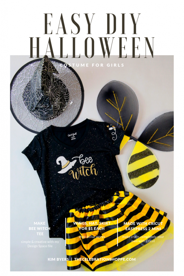 Bee Witch Halloween Costume For Girls