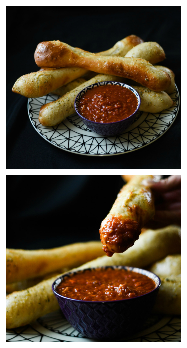 Delicious Bones And Blood Breadsticks | Fun Halloween Food