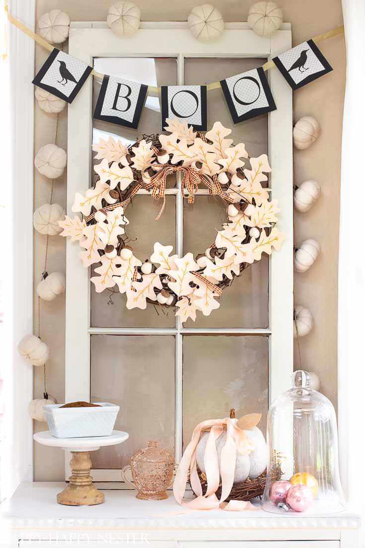 Easy Paper Halloween Garland DIY