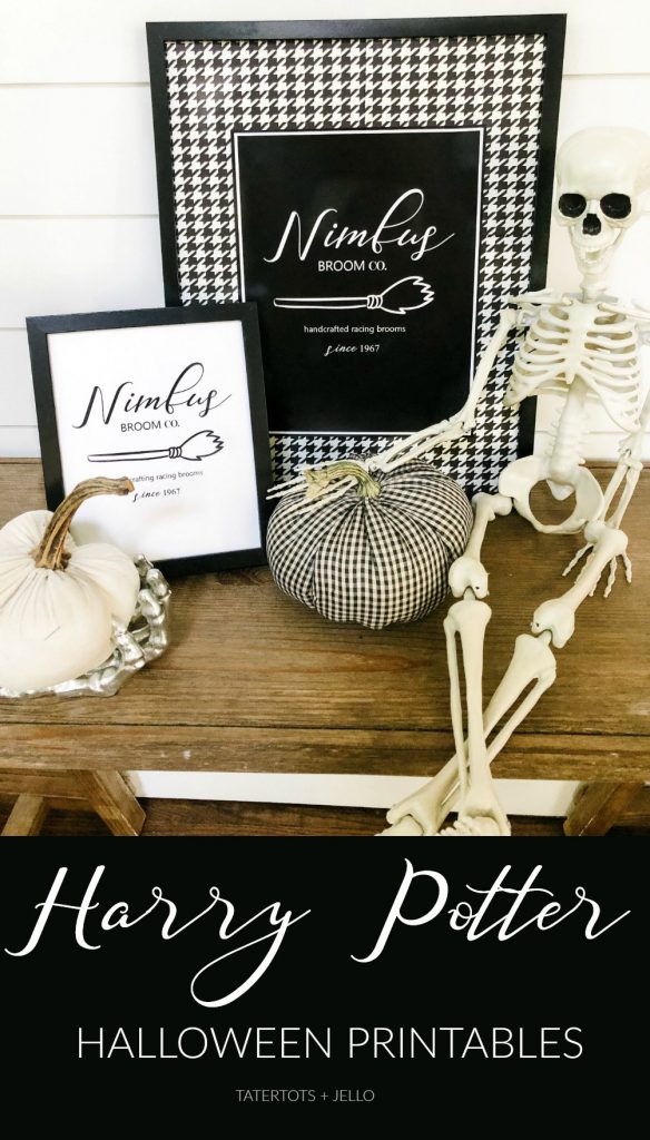 Harry Potter-themed Halloween Free Printables! Combine your love of Harry Potter + Halloween and display these free printables to celebrate the holiday! ﻿