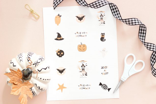 Halloween Temporary Tattoos for Kids