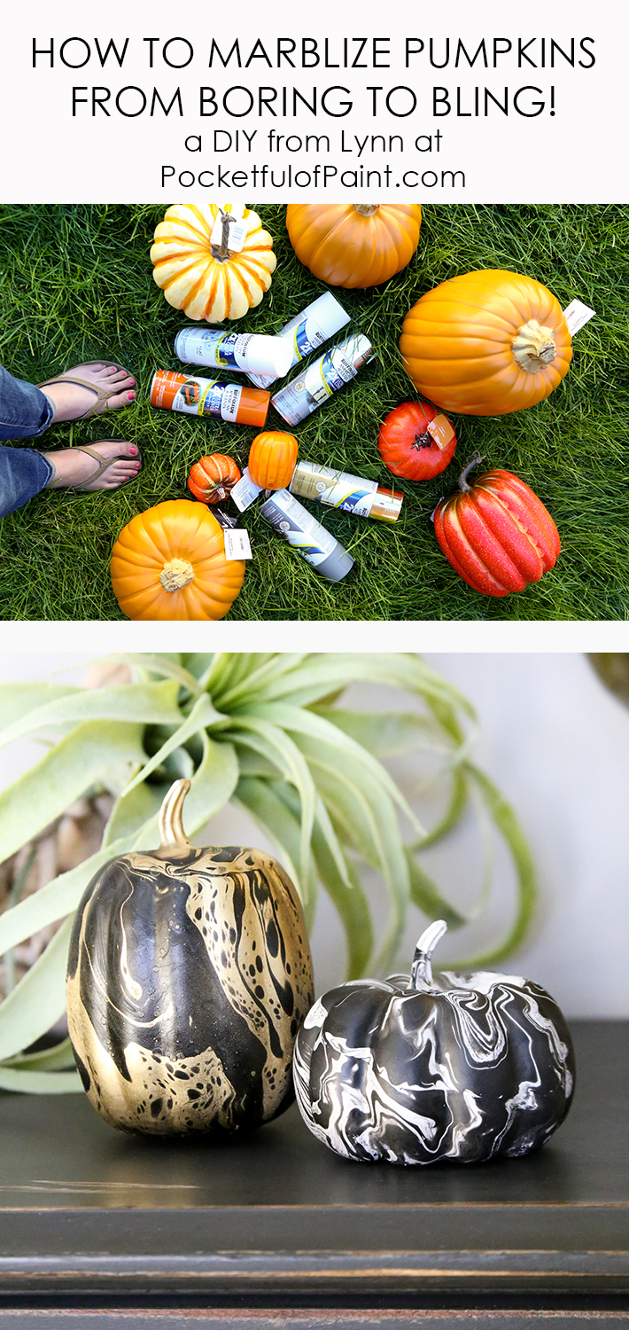 How To Marbleize Pumpkins 