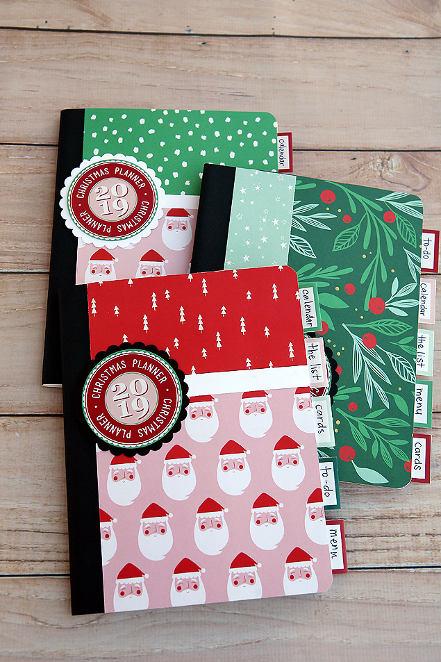 Free Christmas Planner Printables. Make a DIY Christmas planner with a composition notebook and our free printables. #ChristmasPlanner