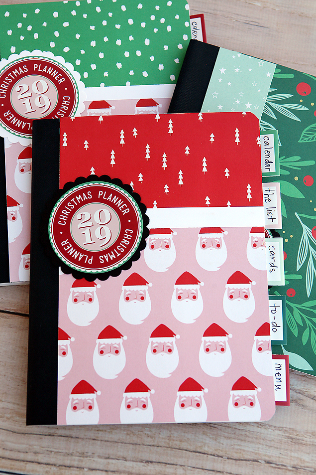 Cutest DIY Christmas Planners. Includes all the free printables so you can make your own. 