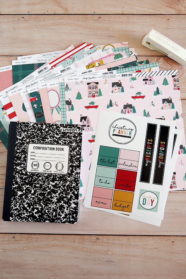 Christmas Planner Supplies