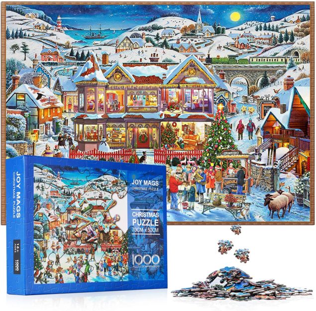 Christmas Village Christmas Puzzle