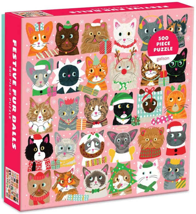 Festive Furballs - Adorable Christmas Puzzle