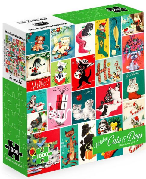 Holiday Cats & Dogs Puzzles