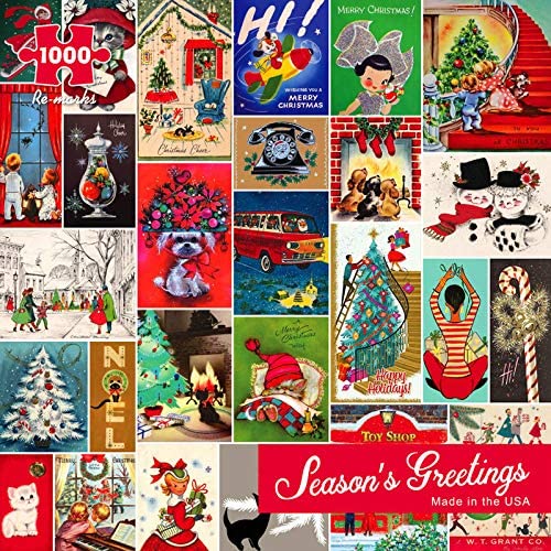 Season's Greetings 1000 piece Christmas Puzzle