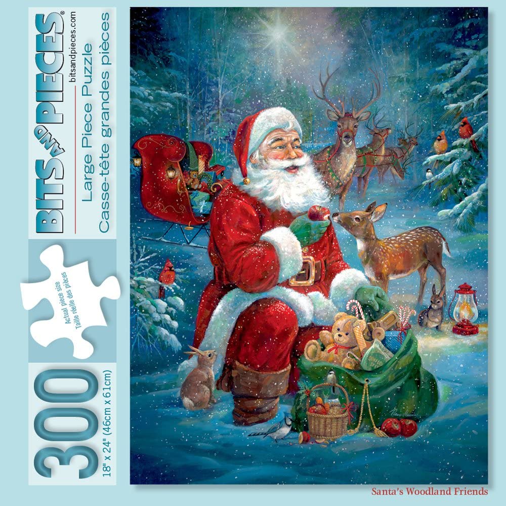 Santa's Woodland Friends﻿ Puzzle