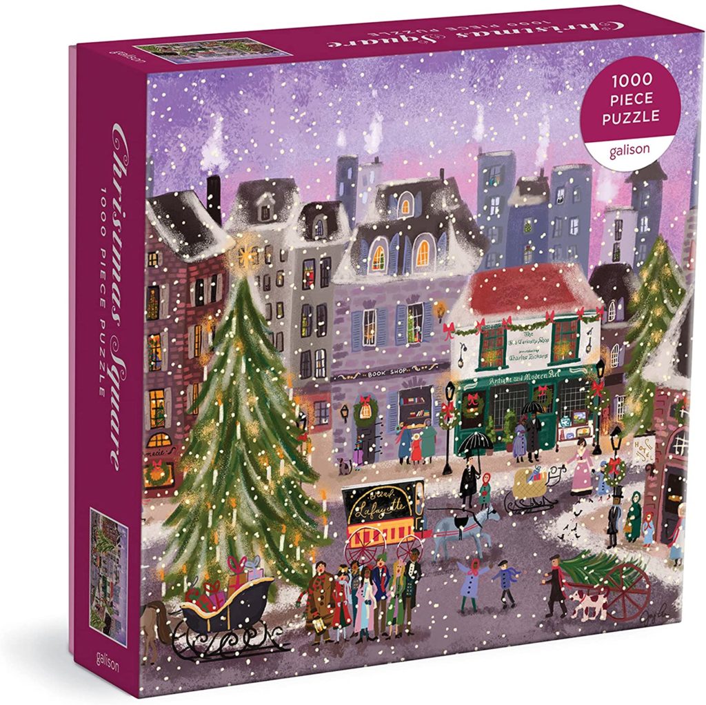 1000 Piece Christmas Square Puzzle. It's so pretty!