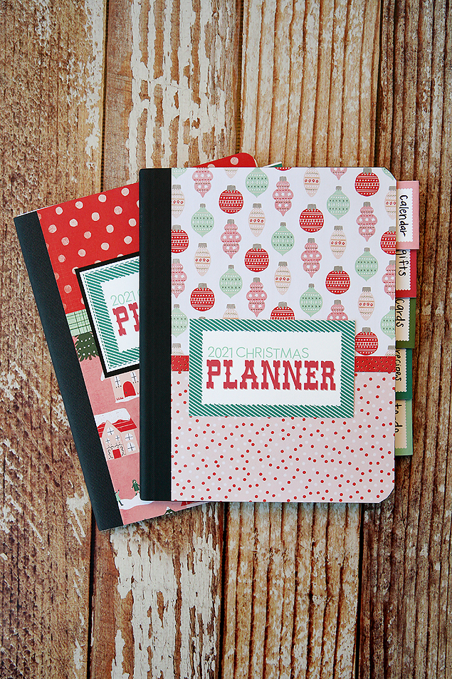 Composition Book Christmas Planner. So fun to make and comes with all the printables! 